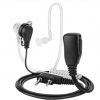 Auricular de 2 pines de tubo acústico encubierto para walkie talkie